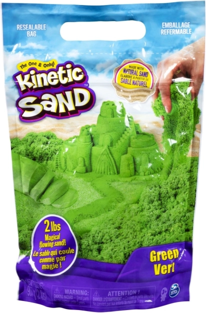 Kinetic Sand grüner formbarer Sand 0,9 kg
