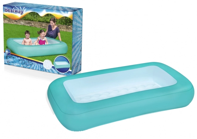 Bestway Aufblasbarer Pool Aquababes mit aufblasbarem Boden