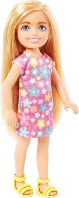 Barbie Chelsea Puppe im Blumen Kleid