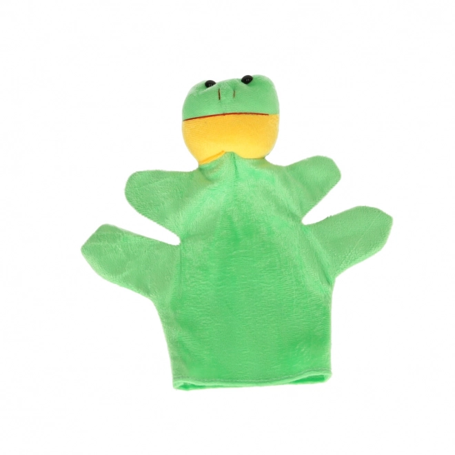 Plüsch-Handpuppe Frosch – Frosch