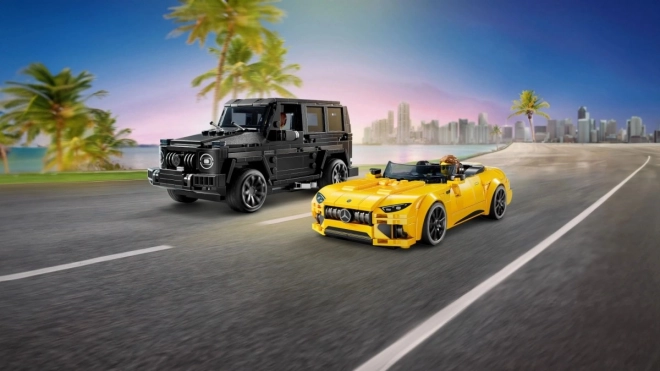 Mercedes-AMG G 63 und Mercedes-AMG SL 63 LEGO Speed Champions Bausatz