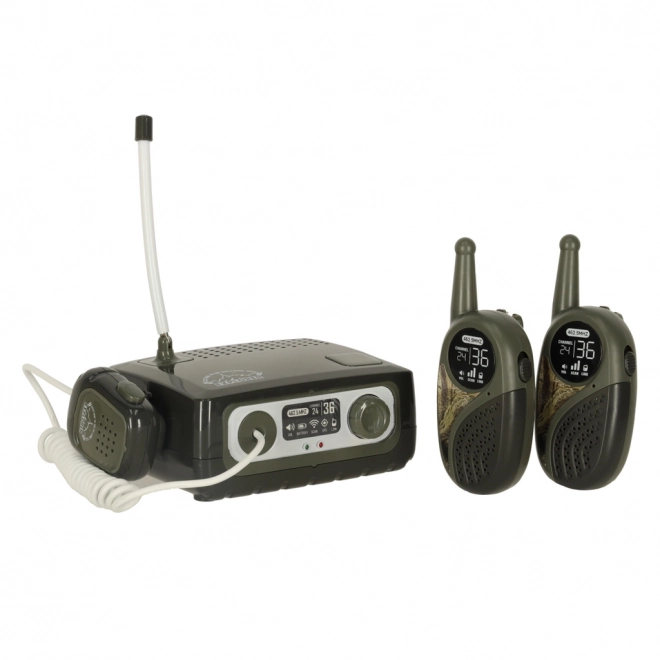 Walkie Talkie Set für Kinder in Khaki