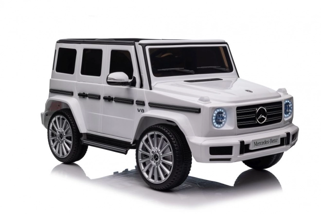 Elektrisches Fahrzeug Mercedes G500 Weiß 4x4