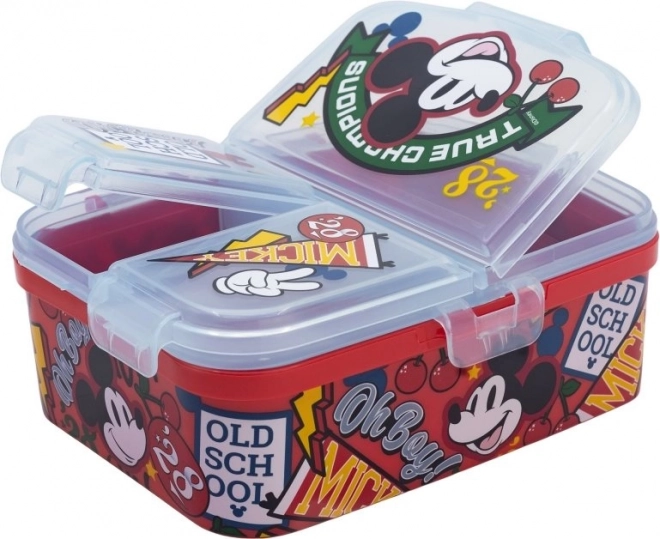 XL Brotdose mit Mickey Mouse-Motiv