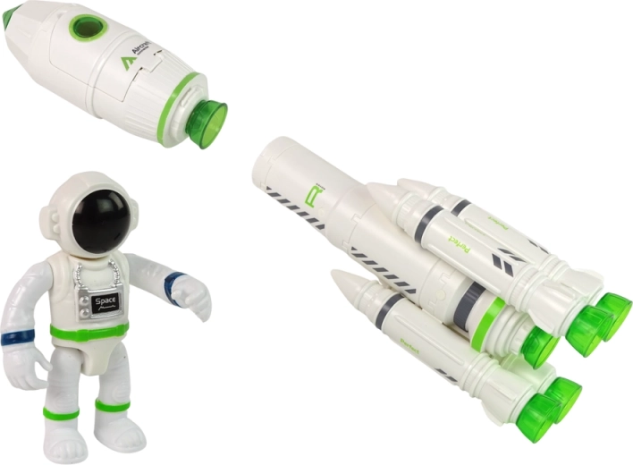 Astronautenfigur und modulares Spiel