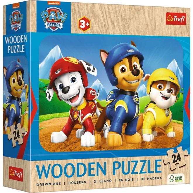 Holzpuzzle 24 Teile PAW Patrol