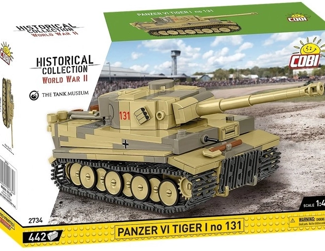 Modell des Panzers VI Tiger I Nr. 131 von COBI