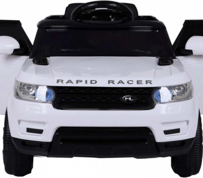 Elektrisches Auto Land Rapid Racer – Weiß