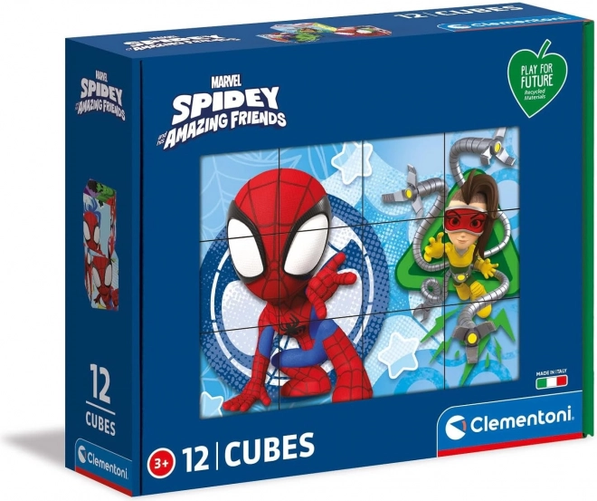 Clementoni Umweltfreundliche Spidey Spielwürfel