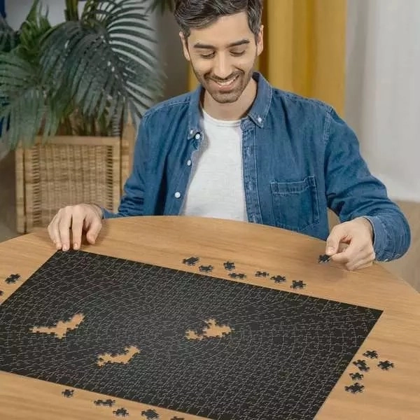 Ravensburger Krypt Puzzle 736 Teile - Schwarz