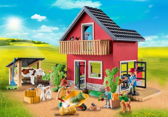 Playmobil Gutsbetrieb mit Tieren