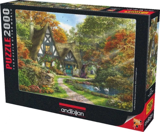 Puzzle Herbstliche Hütte 2000 Teile