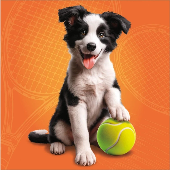 DINO Puzzle Hundsportler