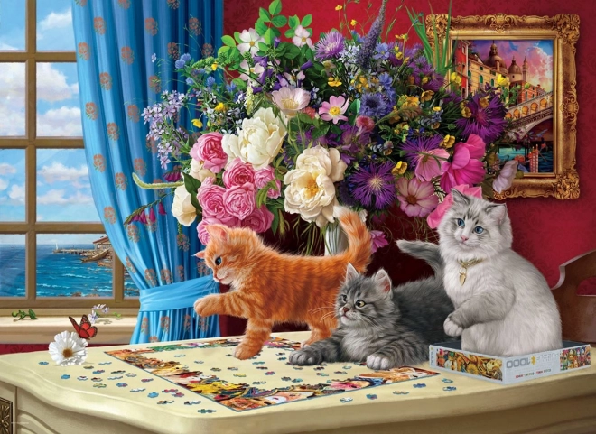Puzzle mit Kätzchen, 1000 Teile, EUROGRAPHICS