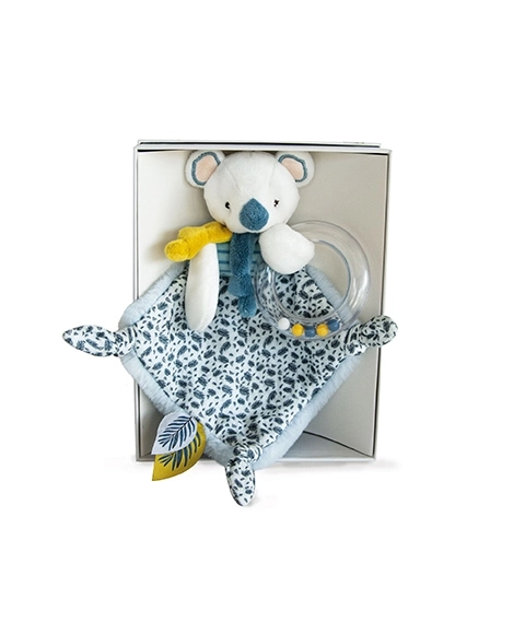 Doudou Geschenkset - Koala Yoca mit Rassel