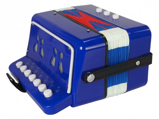 Akordeon für kleine Musiker blau