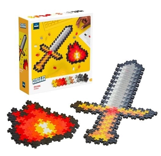 Plus-Plus Bausteine Puzzle nach Zahlen - Abenteuer 250 Teile