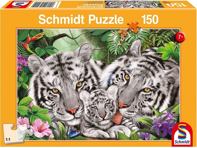 Schmidt Puzzle Tigerfamilie 150 Teile