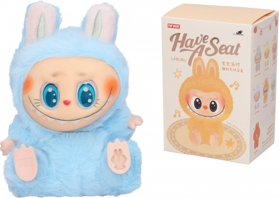 Plüschfigur LABUBU sitzend 14 cm