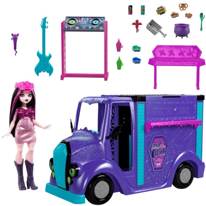 Monster High Draculaura Konzert-Food-Truck Set