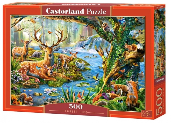 Puzzle Leben im Wald 500 Teile