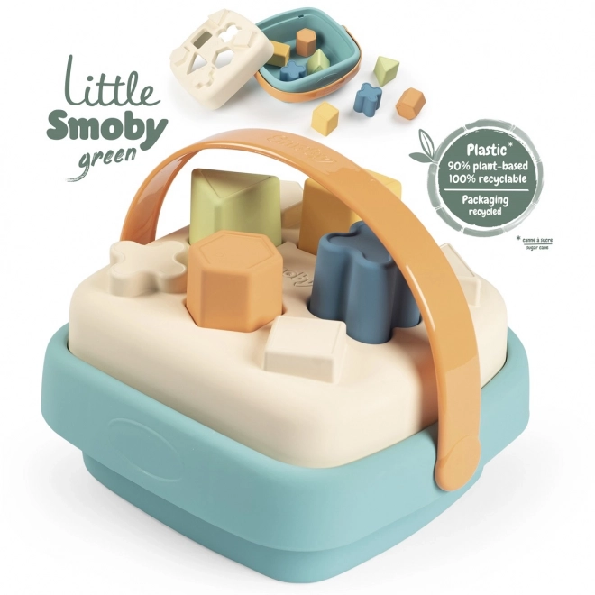 Babysortierer mit Korb von Little Smoby Green