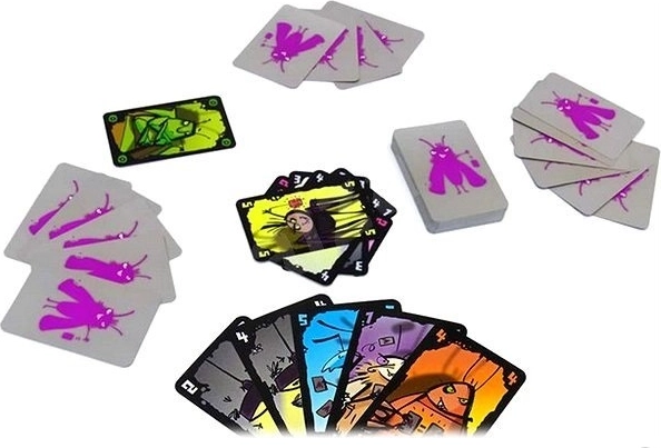 Fröhliche Illustrationen und robuste Karten