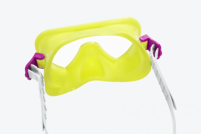 Taucher-Set Bestway Gelbe Maske, Flossen, Rohr 25039