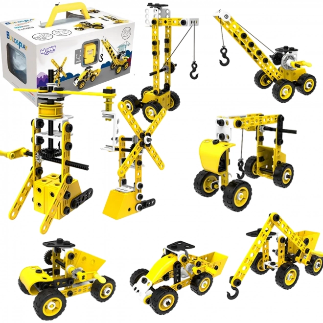 Konstruktionsset 8-in-1 Fahrzeuge