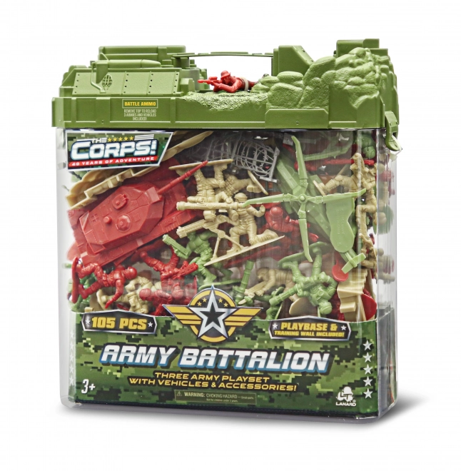 The Corps! Soldierset mit 105 Figuren