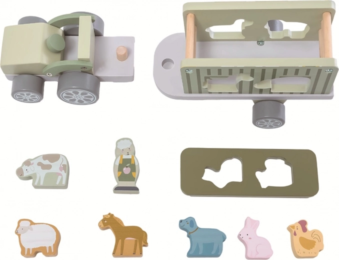 Sicheres Holz und sanfte Pastellfarben