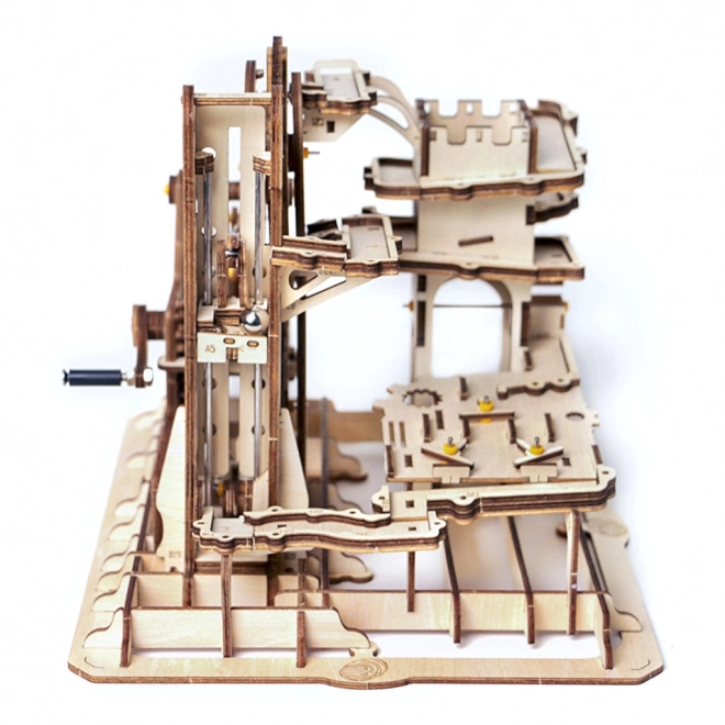 Rokr 3D Holzpuzzle Murmelbahn Climber