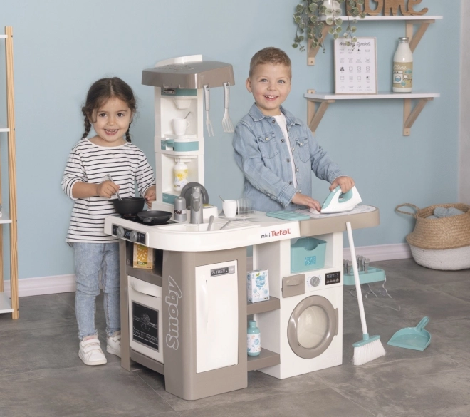 Küche Smoby Tefal Studio mit Waschmaschine 2-in-1