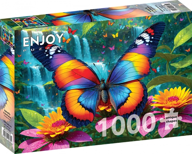 Puzzle Schmetterling im Wald 1000 Teile