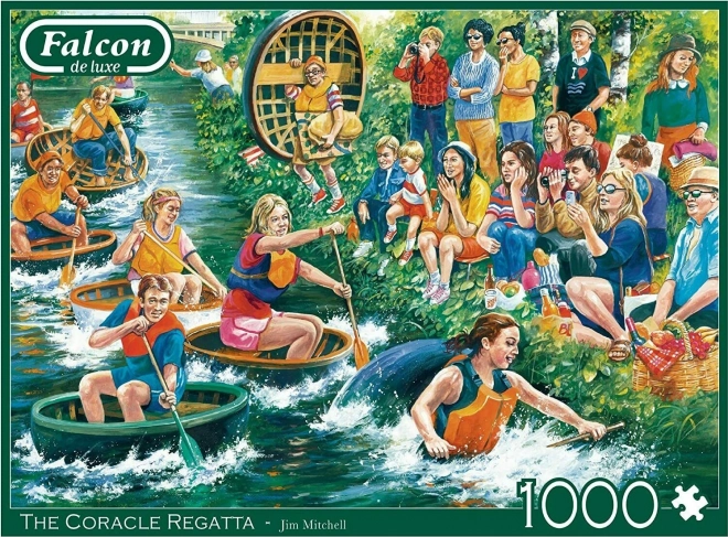 Falcon Puzzle Regatta auf dem Korakl 1000 Teile