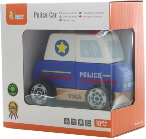 Viga Holzpuzzle Polizeiauto
