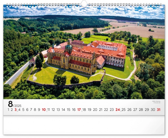 Notique Wandkalender Panorama Tschechische Republik 2025