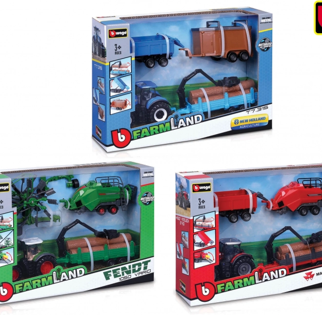 Bburago Farm Traktor Geschenkset
