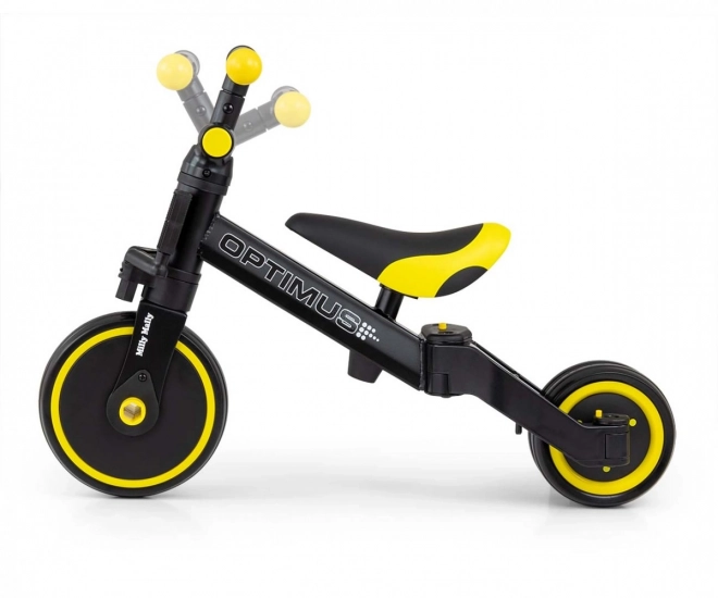 3-in-1 Kinderfahrrad Optimus Schwarz