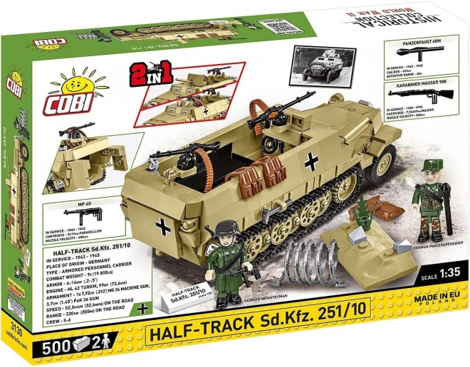 Cobi Sd.Kfz. 251 Halbkettenfahrzeug Bausatz