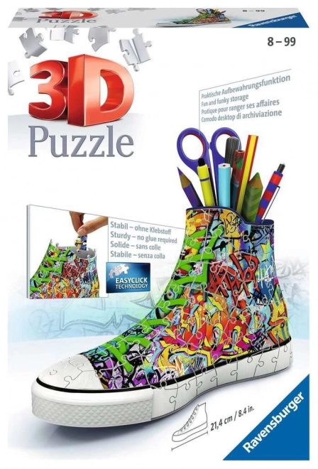 Ravensburger 3D Puzzle Sneaker Graffiti