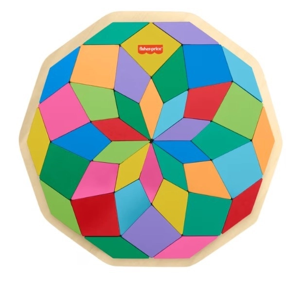 Holzpuzzle zur Förderung der Bildung Mandala