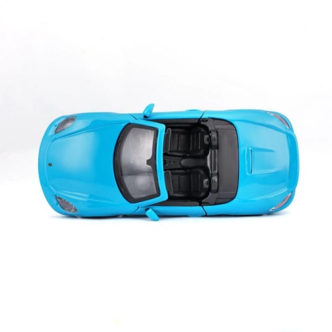 Bburago Porsche 718 Boxster Modellauto Blau