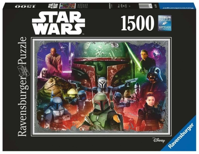 Ravensburger Puzzle mit 1500 Teilen – Boba Fett, Kopfgeldjäger