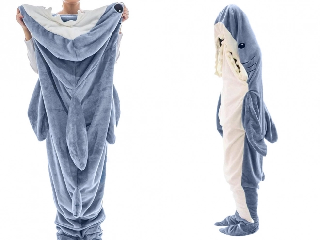 Kuscheldeka Haifisch Kigurumi Kostüm