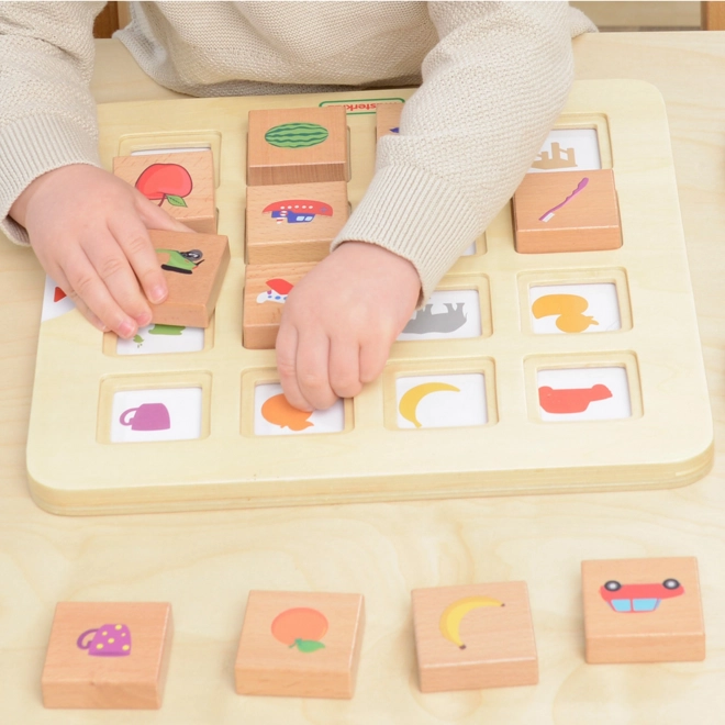 Schatten Matching Spiel für Kinder Montessori