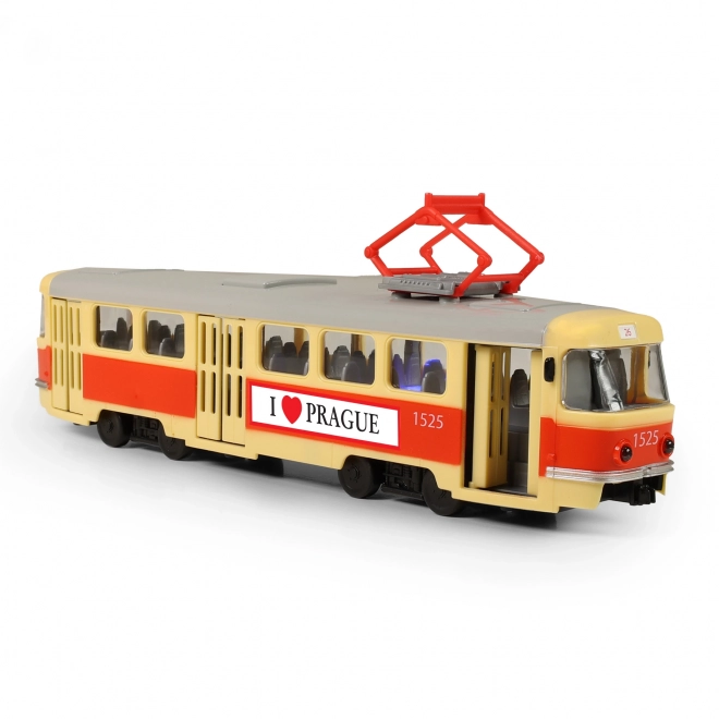 Prager T3 Straßenbahn mit tschechischer Ansage 28 cm