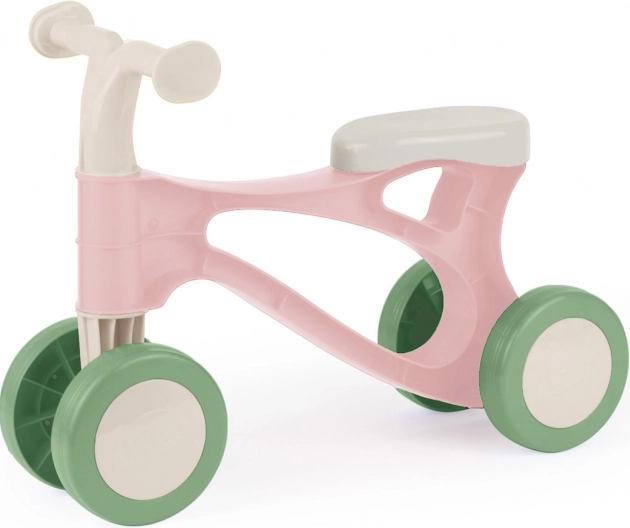 Pastellrosa Gleichgewichtsfahrrad für die Kleinsten
