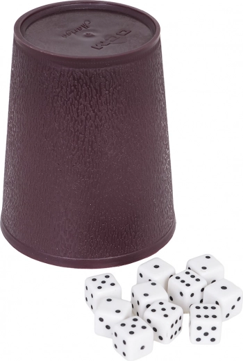 Bequemer Becher für sicheres Schütteln