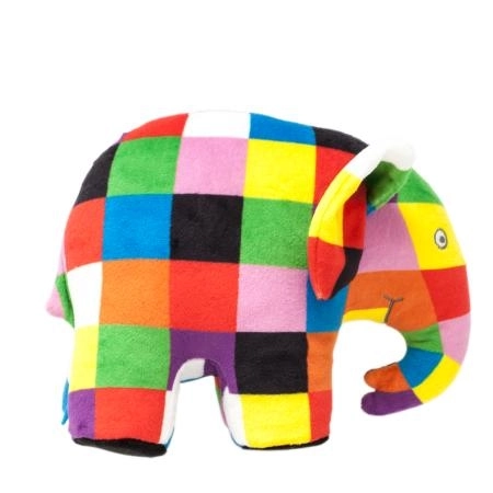 Pädagogisches Elmer der bunte Elefant Kuscheltier